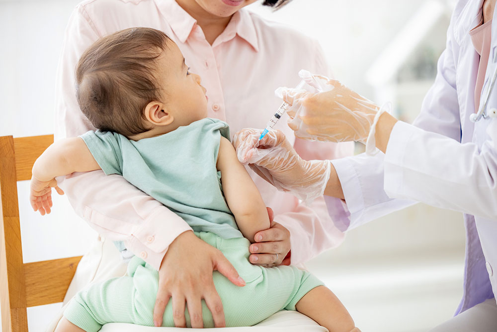 赤ちゃんの予防接種