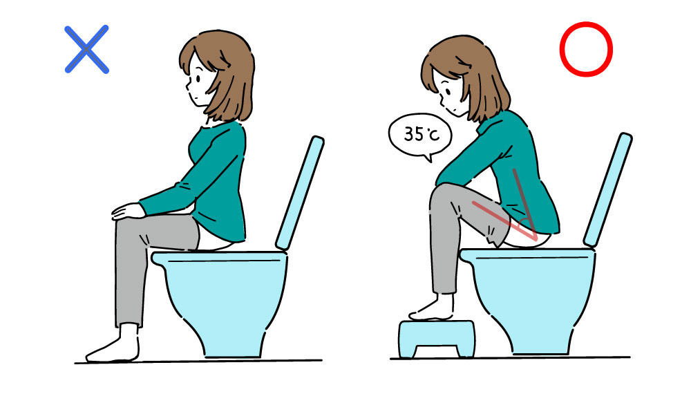 出そうで出ない!そんな時に試してみたい排便姿勢